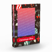 Rahmen für das Weihnachtsbordbild Fotoblock (Links)