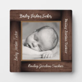 Rahmen für den Individuelle Name mit Holzrahmen (Vorderseite)