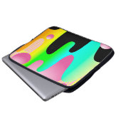 Rahmen für die Gestaltung mit Kreiskonzeption, Laptopschutzhülle (Vorne Knopf)