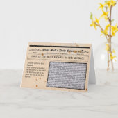 Rahmen für die Vatertagskarte Karte (Gelbe Blume)