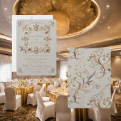 Rahmen für die White Hummingbird Collection Einladung