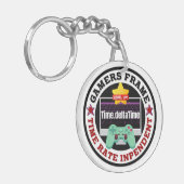 Rahmen für Gamer - Zeitzinsunabhängige Schlüsselanhänger (Vorderseite links)