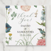 Rahmen für geheime Garden-Wildblumen Geschenkanhänger (Vorderseite)