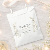 Rahmen für handgemalte Gold-Blätter Geschenktütchen (Ausgeschnitten)