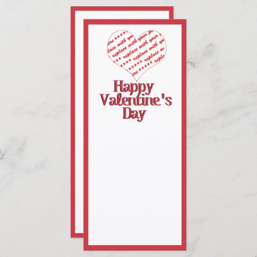 Rahmen für Herzform (Vorne/Hinten)