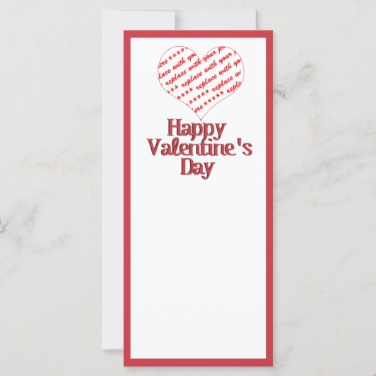 Rahmen für Herzform (Vorderseite)