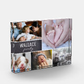 Rahmen für personalisierte Fotocollage Fotoblock (Links)