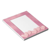 Rahmen für rosa Herzen