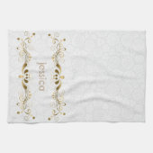 Rahmen für Vintage Wirbel Handtuch (Horizontal)