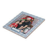 Rahmen für Weihnachtslieder und Blume Fliese (Seite)