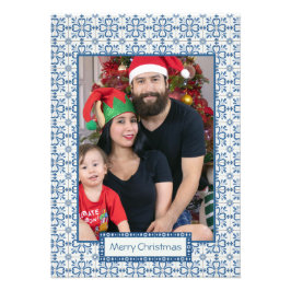 Rahmen für Weihnachtslieder und Blume Fotodruck