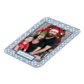 Rahmen für Weihnachtslieder und Blume Magnet (Linke Seite)