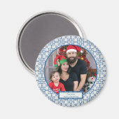 Rahmen für Weihnachtslieder und Blume Magnet (Vorderseite/Rückseite)