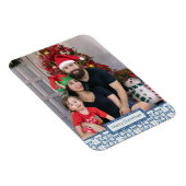 Rahmen für Weihnachtslieder und Blume Magnet (Rechte Seite)