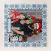 Rahmen für Weihnachtslieder und Blume Puzzle (Horizontal)