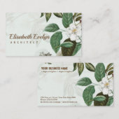 Rahmen für wild lebende Rose Visitenkarte (Vorne/Hinten)