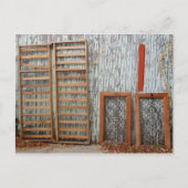 Rahmen gegen Mauer Postkarte (Vorderseite)