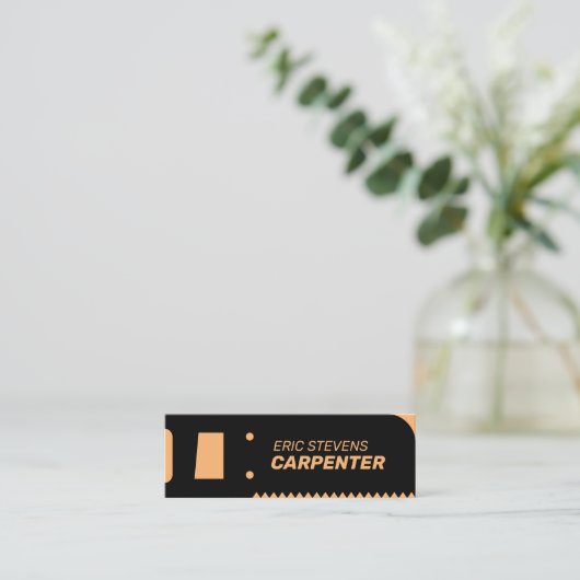 Rahmen Mini Visitenkarte (Stehend Vorderseite)