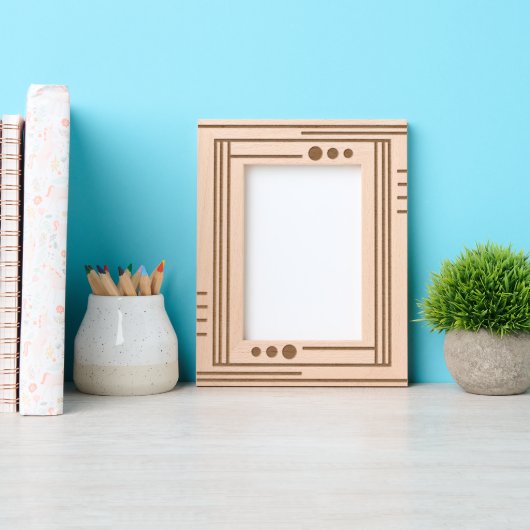 Rahmen mit Prägung (Vorderseite)