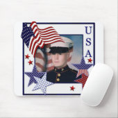 Rahmen Mousepad KRW USA (Mit Mouse)