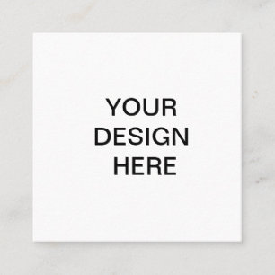 Rahmen nach oben, Bildmockup, Digital Quadratische Visitenkarte