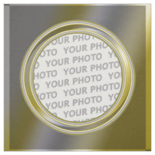 Rahmen-Quadrat-Kontur I + Ihr Foto Stoff