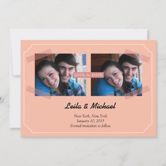 rahmen save the date (Vorderseite)