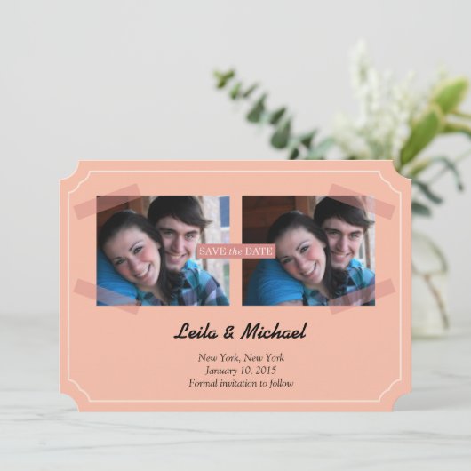 rahmen save the date (Stehend Vorderseite)