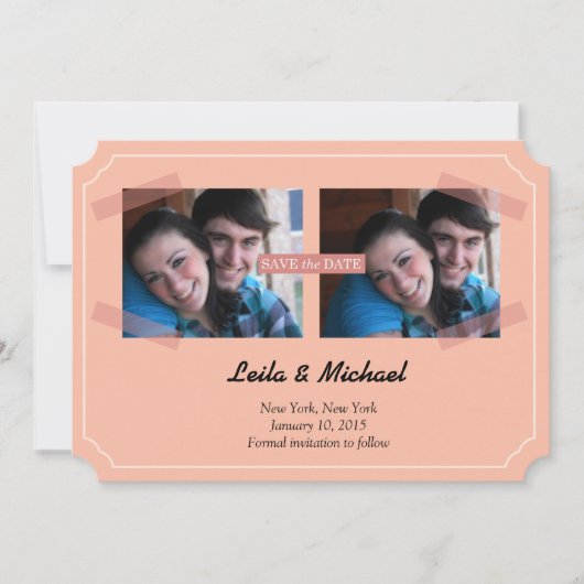 rahmen save the date (Vorderseite)