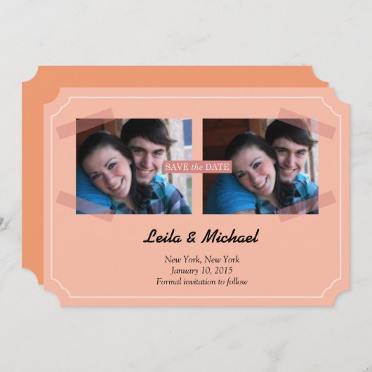 rahmen save the date (Vorne/Hinten)