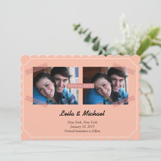 rahmen save the date (Stehend Vorderseite)