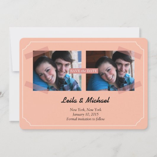 rahmen save the date (Vorderseite)