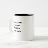 Rahmen-Tasse Zweifarbige Tasse (Vorderseite Links)