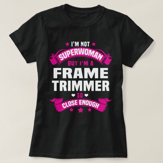 Rahmen Trimmer T-Shirt (Design vorne)