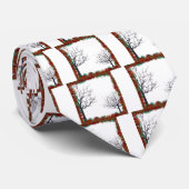 Rahmenbäume Herbstdekoration Krawatte (Gerollt)