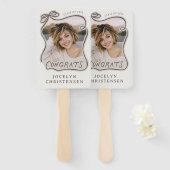 Rahmenfoto Gratulation zur Abschlussfeier Fächer (Vorne und Hinten)