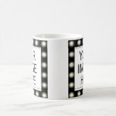 Rahmenlichter Vorlage Fügen Sie Ihr Bild und/oder Kaffeetasse (Mittel)