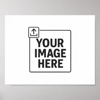 Rahmenloses Landschaftsposter Poster