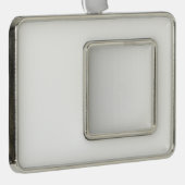 Rahmenornament Rahmen-Ornament Silber (Rechts)