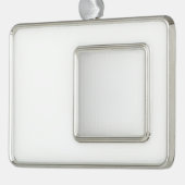 Rahmenornament Rahmen-Ornament Silber (Links)