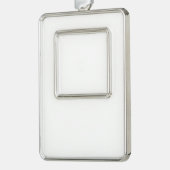 Rahmenornament Rahmen-Ornament Silber (Links)