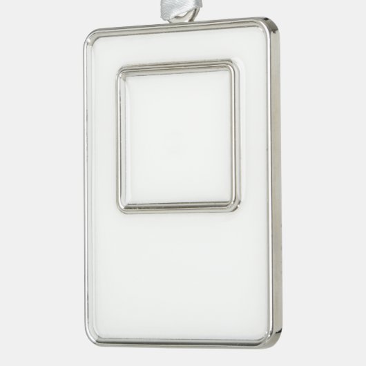 Rahmenornament Rahmen-Ornament Silber (Links)