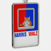 Rahmenornament Rahmen-Ornament Silber (Rechts)