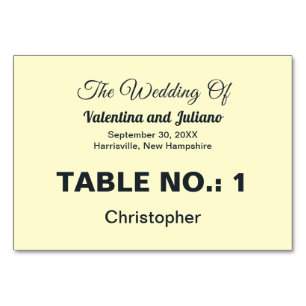 Rahmenschild mit Schiefer-Hochzeitstisch-Nummer Tischnummer