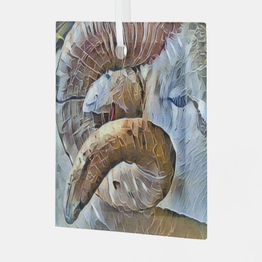 RAHMENTIERBETRIEB ORNAMENT AUS GLAS (Vorderseite links)