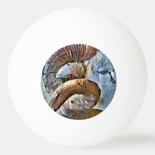 RAHMENTIERBETRIEB TISCHTENNISBALL (Vorderseite)