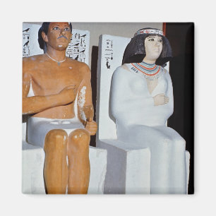 Rahotep und seine Ehefrau, Nofret, von Meydum Magnet