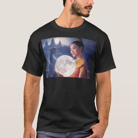 Rahu bald auf den Mond T-Shirt (Vorderseite)