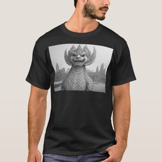 Rahu Posing Angkor Wat T-Shirt (Vorderseite)