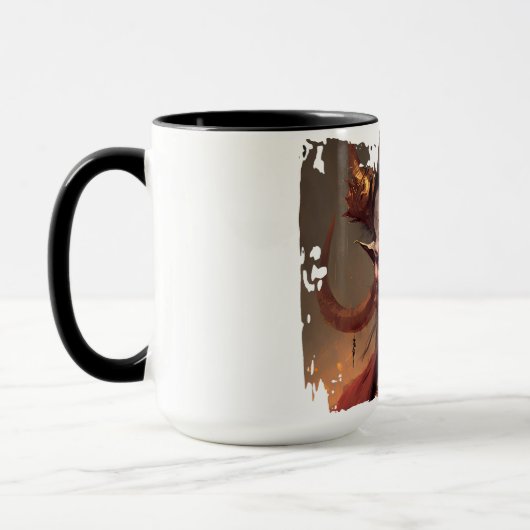 Rahul Bhagotia (Indian) - Demon Trinkbehälter Tass Tasse (Links)